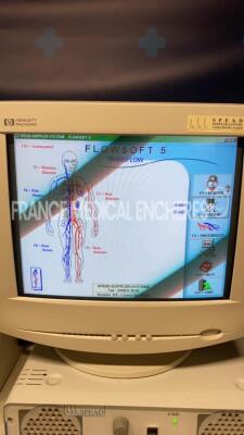 Spead Doppler System Phlebolab DopFlow - S/W 5.5 w/ Fragile Probe EB 738 and Fragile Probe EB 646 and footswitch (Powers up)