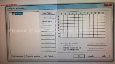 Bio Rad Microplate Reader Evolis S/W V2.3 ( last software release 2016) w/ HP Workstation (Both power up) - 11