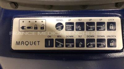 Maquet Operating Table 1132.A0 -YOM 2004 - tested and functional -w/ remote control (Powers up) - 10