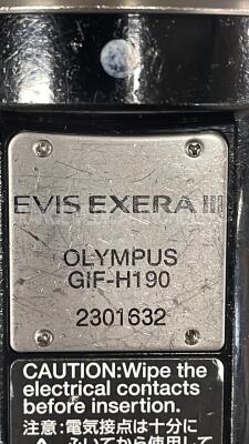 Olympus Gastroscope Evis Exera 3 GIF H190 - YOM 03/2013 - leak - tested and functional s GIF H190 - 8