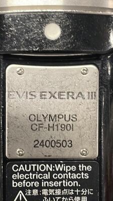 Olympus Evis Exera 3 Colonoscope CF-H190I - YOM 04/2014 - tested and functional - 8