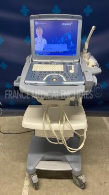 GE Ultrasound Voluson i - YOM 2006 - S/W 8.1.6 - Options - 3D/4D Expert - DICOM 3 - VOCAL II w/ GE Probe 4C-RS - YOM 2010 and GE Probe 12L-RS - YOM 2011 and GE Probe IC5-9W-RS - YOM 2016 and Sony Digital Graphic Printer UP-D897 (Powers up)