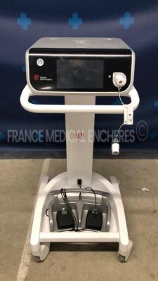 Ethicon Electrosurgical unit GEN 11 - YOM 2012 w/ Ethicon Footswitch FSW11 and Ethicon trolley - No power