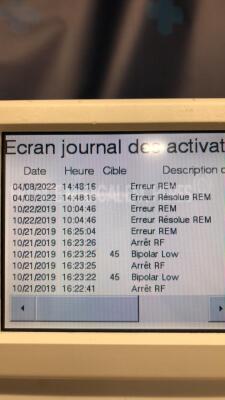 Covidien Electrosurgical Unit Force Triad - YOM 01/2011 - S/W 4.00 - Error REM (Powers up) - 8