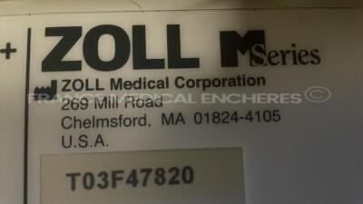 Zoll Defibrilator Mseries - YOM 07/2003 - w/ ECG electrodes - no power cable (No power) - 10