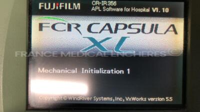 Fujifilm Computed Radiography Capsula XL CR IR 356 - YOM 2007 -w/ barcode scanner (Powers up) - 7