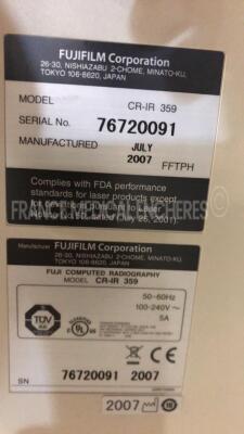 Fujifilm Computed Radiography PCR Eleva CR IR 356 - YOM 2012 - S/W 1.2 (Powers up) - 10