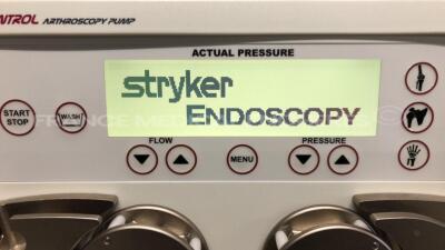 Stryker Arthroscopy Pump Flocontrol M200 - S/W A09 039 AD 0700 (Powers up) - 5