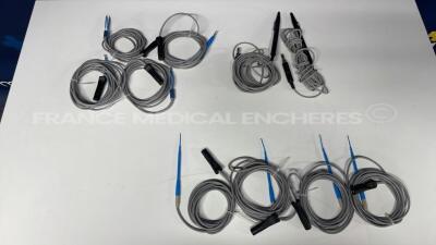 Lot of Mixed Erbe Handpieces including 2 X 2090-105 /5 X 20738-028/ 4X 20739-001