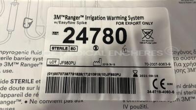 Lot of 7 3M Irrigation Warming Systems 24780 w/ easyflow Spikes - 3