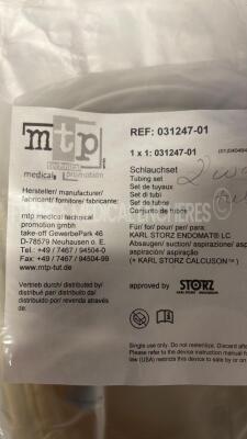 Lot of 2 Storz Tubing Sets MTP 031247-01 - 2