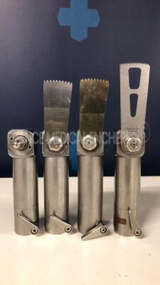 Lot of Aesculap Handpieces including 3 X GB125R/ 1X GB125 / 2X GC534R/ 1X GC664R