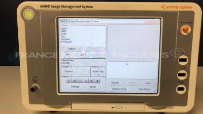 Smith and Nephew Image Management System 660HD - YOM 2009 - no power cable (Powers up)