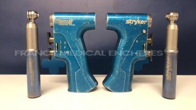 Lot of 2 Stryker Orthopedic Motors REMB w/ Stryker Sagittal Saw 6400-034 6 - Untested