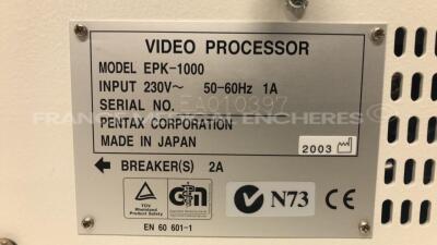 Pentax Video Processor EPK-1000 - YOM 2003 (Powers up) - 5