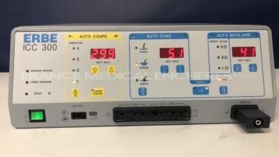 Erbe Electrosurgical Unit ICC 300 (Powers up) - 4