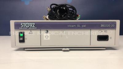 Storz Video Processor tricam SL PAL 20222020 w/ Storz Camera tricam 20221030 (Powers up) - 2