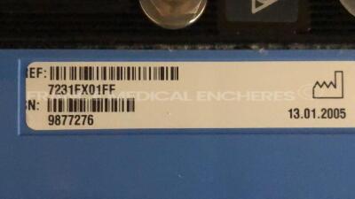 Lot of 5 Carefusion Dual Channel Infusion Pumps Alaris SE 7231 - 4 YOM 2013 - 1 YOM 2004 - S/W 02.80 (All power up) - 12