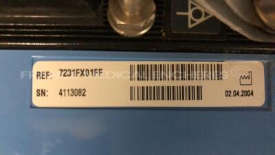 Lot of 5 Carefusion Dual Channel Infusion Pumps Alaris SE 7231 - 4 YOM 2013 - 1 YOM 2004 - S/W 02.80 (All power up) - 10