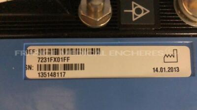 Lot of 5 Carefusion Dual Channel Infusion Pumps Alaris SE 7231 - 4 YOM 2013 - 1 YOM 2007 - S/W 02.80 (All power up) - 8