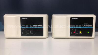 Lot of 2 Baxter Peritoneal Dialysis UV-Flash Compact - YOM 2005 - No power cables (Both power up)