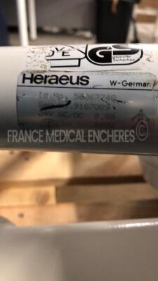 Heraeus Double Dome Halogen Operating Light Hanaulux 2004 - 6