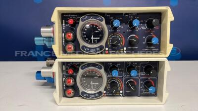 Lot of 2 Smith medical Transport Ventilators Pneupac