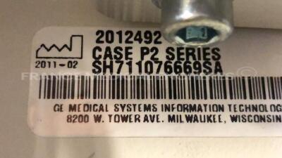 GE Stress Test Case P2 Series - YOM 02/2011 - S/W V6.61 - w/ Ergoline Ergometer ER 800 YOM 04/2006 (Both power up) - 16