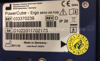 GE Stress Test Case P2 Series - YOM 02/2011 - S/W V6.61 - w/ Ergoline Ergometer ER 800 YOM 04/2006 (Both power up) - 17