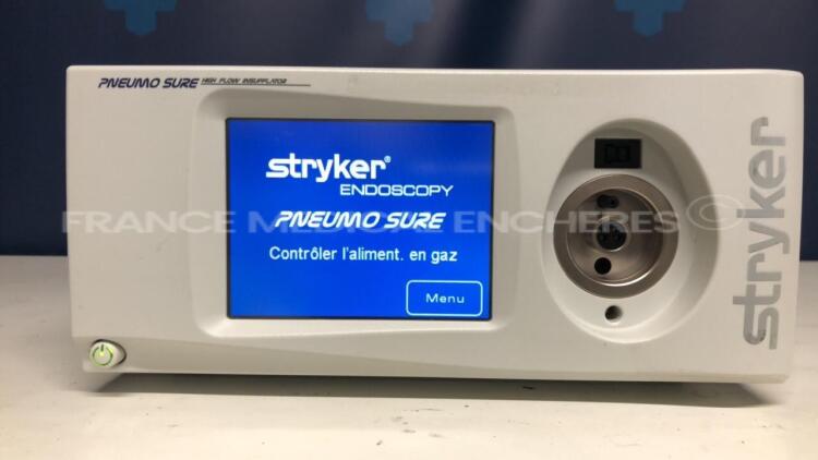 Stryker High Flow Insufflator Pneumo Sure F 114 - S/W F05 034 CA 0513 (Powers up)