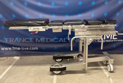 ALM / Maquet Transfer Operating Table 1120.24B w/ ALM / Maquet Fix Stand 1120.00A (untested)