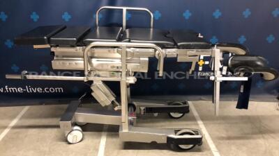 ALM / Maquet Transfer Operating Table 1120.24B w/ Maquet Operating Table Leg rests - 2