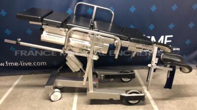 ALM / Maquet Transfer Operating Table 1120.24B w/ Maquet Operating Table Leg rests - 3