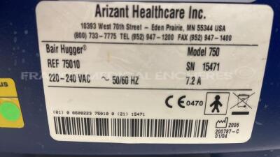 Arizant Patient Warmer Bair Hugger 750 (Powers up) - 5