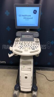 GE Healthcare Voluson P6 BT15 - YOM 2016 - S/W 15.0.5.81 - in excellent condition - checked by the manufacturer - Options 3D/4D Basic - DICOM - Color - IOTA LR2 w/ GE New Probe 4C-RS - YOM 04/2021 and Sony Digital Graphic Printer UP-D898MD - in excellent