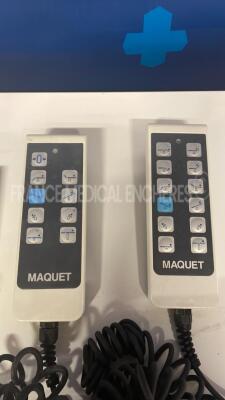 Lot of 3 Maquet Remote controls 31C10 26C9 and 3110 29A9 - 3