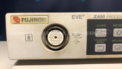 Lot of 2 Fujinon Processors EVE 400 - YOM 2002 / 2004 - no power cables (Both power up) - 4