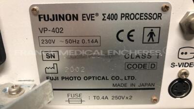 Lot of 2 Fujinon Processors EVE 400 - YOM 2002 / 2004 - no power cables (Both power up) - 9