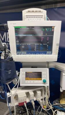 Datex Ohmeda Ventilator Aestiva/5 w/ Philips Gas Module M1026A and Agilent Patient Monitoring CMS - YOM 2012 and Philips Modules PB/CPO2/ECG (Powers up) - 4