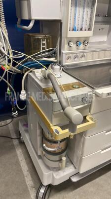 Datex Ohmeda Ventilator Aestiva/5 w/ Philips Gas Module M1026A and Agilent Patient Monitoring CMS - YOM 2012 and Philips Modules PB/CPO2/ECG (Powers up) - 5