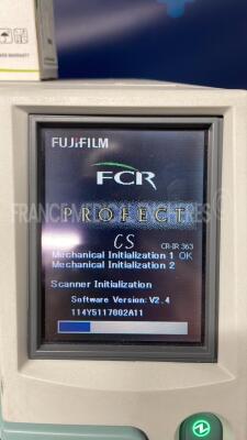 Fujifilm Computed Radiography FCR Profect CS CR-IR 363 - YOM 2006 - S/W V2.4 - missing workstation (Powers up) - 4