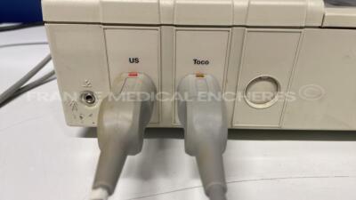 Hewlett Packard ECG Series 50 A - w/ US and TOCO sensors (Powers up) - 6