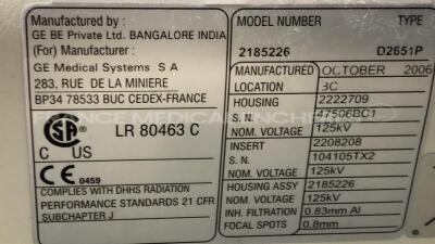 GE Mobile X-RAY AMX4 Plus - YOM 2006 (Powers up) - 12