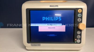 Philips Vital Signs Monitor Sure Signs VS3 - YOM 2009 - S/W A.02.50 (Powers up)