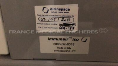 Airinspace Sterile Mobile Operating Room Immunair Iso - YOM 2018 (Powers up) - 9