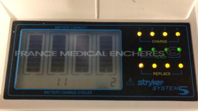 Stryker Modular Four Station Battery Charger System 5 4110-240 - 4