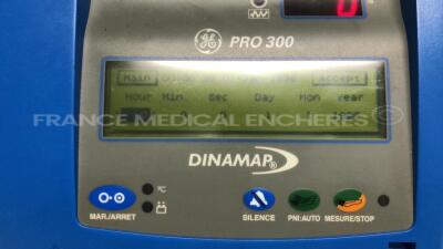 Lot of GE Vital Signs Monitor Dinamap Pro 300 and Critikon Vital Signs Monitor Dinamap Pro100 (Both power up) - 4