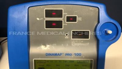 Lot of GE Vital Signs Monitor Dinamap Pro 300 and Critikon Vital Signs Monitor Dinamap Pro100 (Both power up) - 8