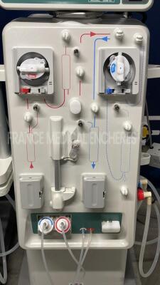 Lot of 2 Nikkiso Dialysis DBB-07 - YOM 2010 - Count 35952h and 36118h (Both no power) - 6