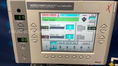 Alcon Phacoemulsifier Series 20000 Legacy - YOM 2000 - S/W 3.12 w/ Alcon Footswitch (Powers up) - 5
